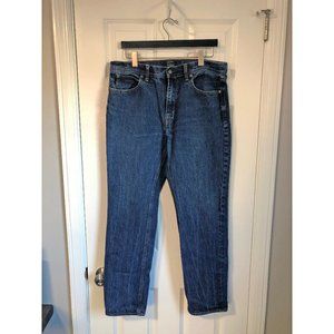 J Crew Men's Sutton Jeans Dark Wash Size 34/32